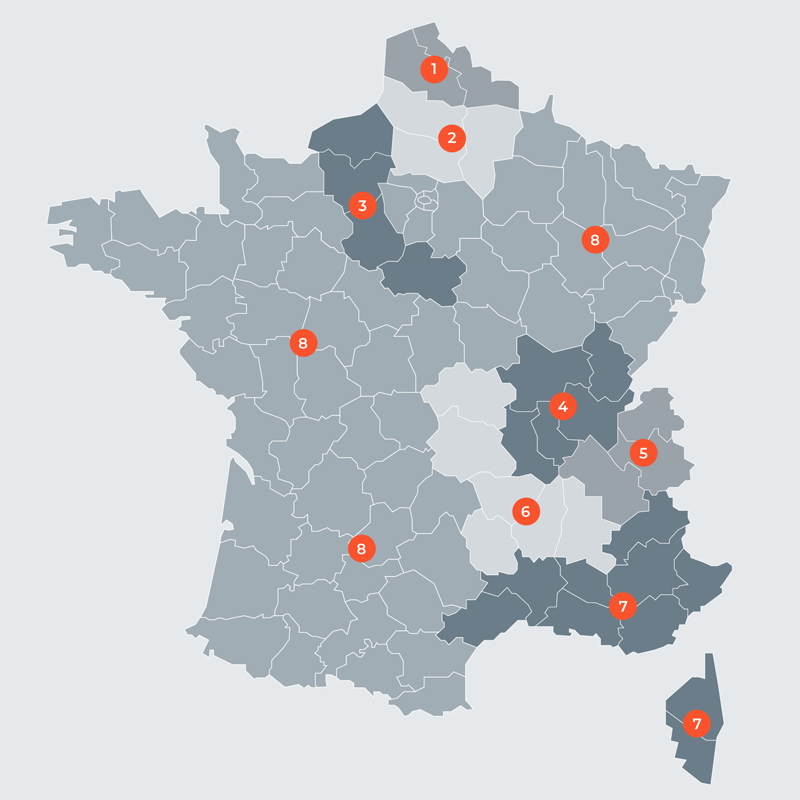 carte réseau commercial